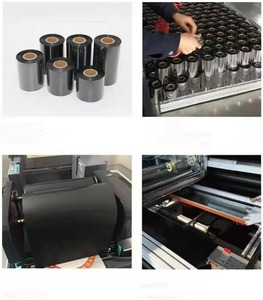 110毫米 * 70m彩色树脂碳带，用于斑马Gk420t Gk888t Gk820t台式打印机的高耐久性热转印 - Product Image 6