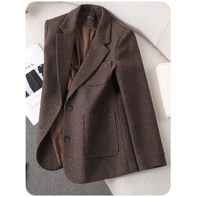 (Exclusive to Department Stores) Dark Brown Suit