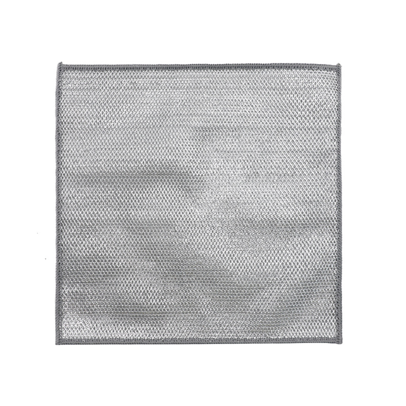 Paño de limpieza aluminizado compuesto (doble capa)