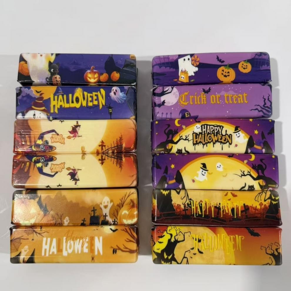 Halloween terrorífico, 135 cm - 6 estilos - 1 unidad aleatoria.