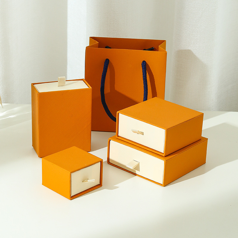 Bronze yellow drawer box