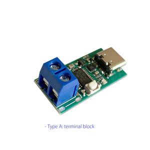 ZY12PDN PD DC-Lockvogel erkennung Typ C PD2.0 3.0 Schnelllade-Trigger modul Polling HID-Programmier modul 5A 100W - Product Image 5