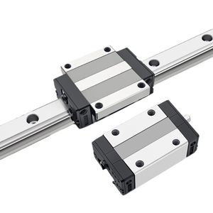 Senxin HGW Interchangeable Silver <strong>Linear</strong> <strong>Guide</strong> <strong>Slide</strong> Square R Flange with Lengthened Wire Rail PLC Core Components - Product Image 1