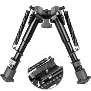 6&quot;-9&quot; Tactical <strong>Bipod</strong> <strong>Mount</strong> with Fully Adjustable Spring-Ejects Legs for Hunting - Product Image 1