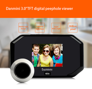 Smart Home Security <strong>System</strong> Ring 3.5 Inch Charging Hidden Monitoring Door Viewer for Apartment <strong>Building</strong> - Product Image 3