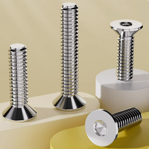 Phẳng đầu lục giác ổ cắm bu lông vít titan M2M3M4M5M6M8 hợp kim titan chìm đầu lục giác ổ cắm vít - Product Image 2