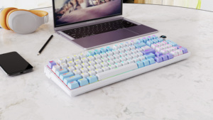 97 Keys Teclado Mecnico Low Profile Ergonomic Mechanical <strong>Keyboard</strong> Brown <strong>Switch</strong> Gaming <strong>Keyboard</strong> With Knob for Laptops <strong>Computer</strong> - Product Image 5