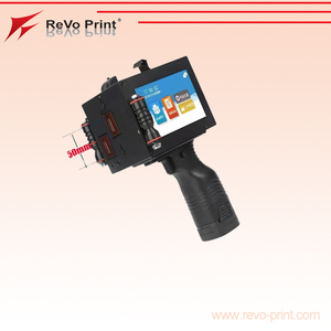 Revo print 50mm 2 Zoll Chargen code Tragbarer Hand-Tinten strahl druck für schnell trocknenden Chargen codierer Eier datum Verfalls nummer Datum Maschine - Product Image 2