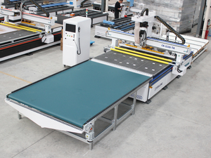Gran oferta, banco de trabajo de gran tamaño, enrutador de madera CNC ATC lineal de 3 ejes con función de carga y descarga automática - Product Image 2