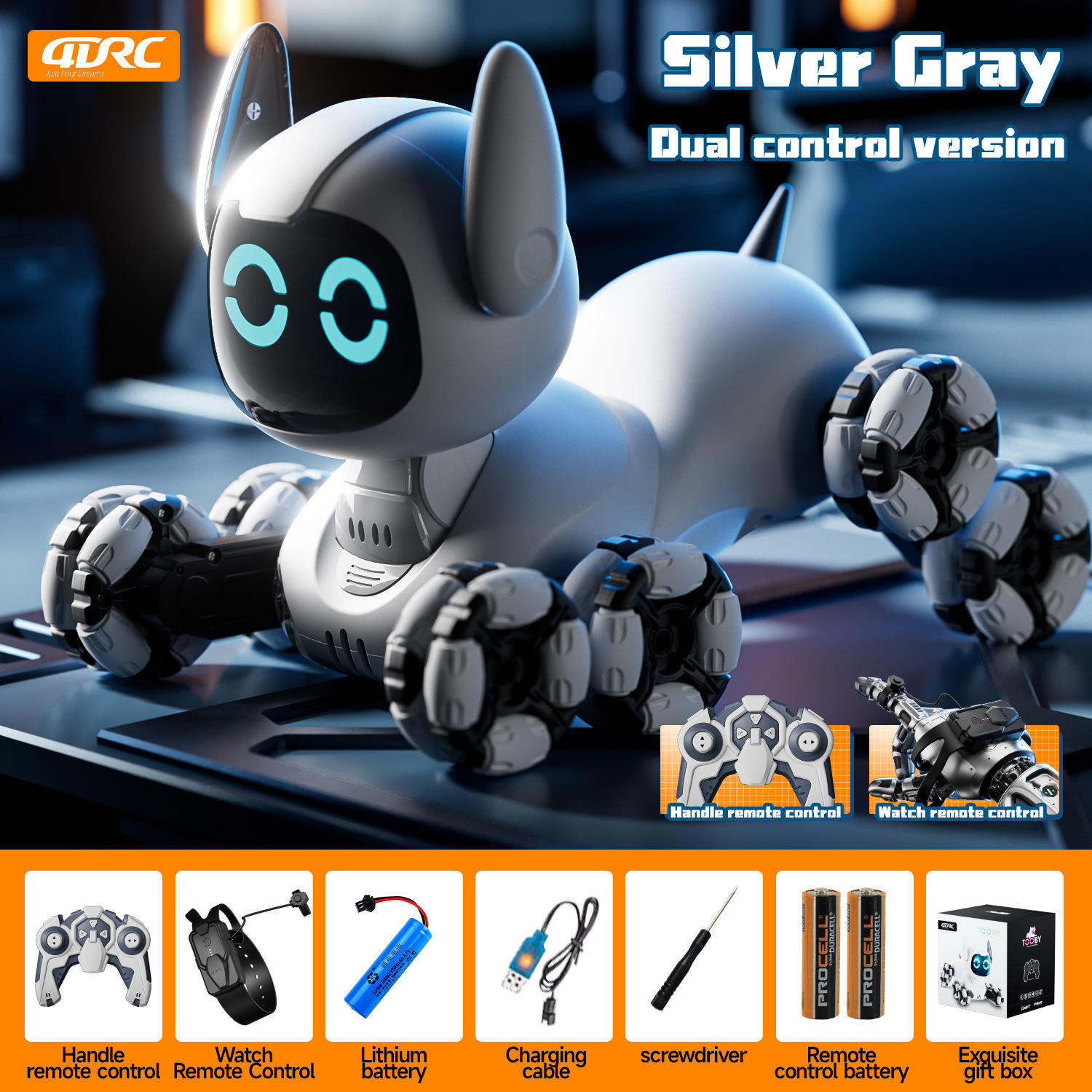 Gris Y9-Silver-Mode Double