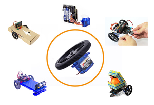 FEETECH FS90Rマイクロ360度連続回転ミニ9gRCサーボ (RCカー用) おもちゃDiYロボットArduinoマイクロ: ビットプログラミングパーツ - Product Image 5