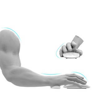 Tappetino per il Mouse ergonomico con tappetino da polso in Gel di silicone antiscivolo per supporto da polso tappetino per Computer per PC da gioco per ufficio - Product Image 1