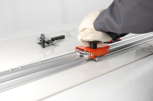John Tools-riel de guía de sistema de gran formato, pieza de repuesto para cortador de azulejos, rieles de aleación de aluminio, DB-2DG - Product Image 4