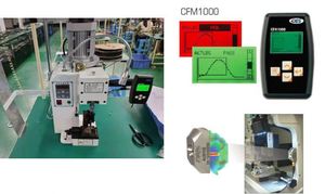 גבוהה דיוק crimp כוח צג CFM דיוק שימוש עבור אוטומטי מסוף לחיצה מכונת לזהות חוט crimping מצב