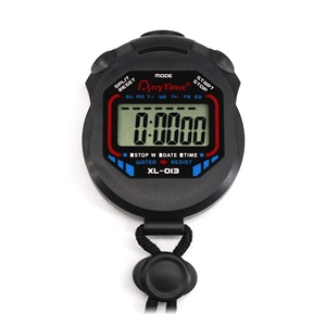 Classico impermeabile digitale professionale palmare LCD palmare sport cronometro cronometro orologio di arresto con stringa per lo sport - Product Image 5