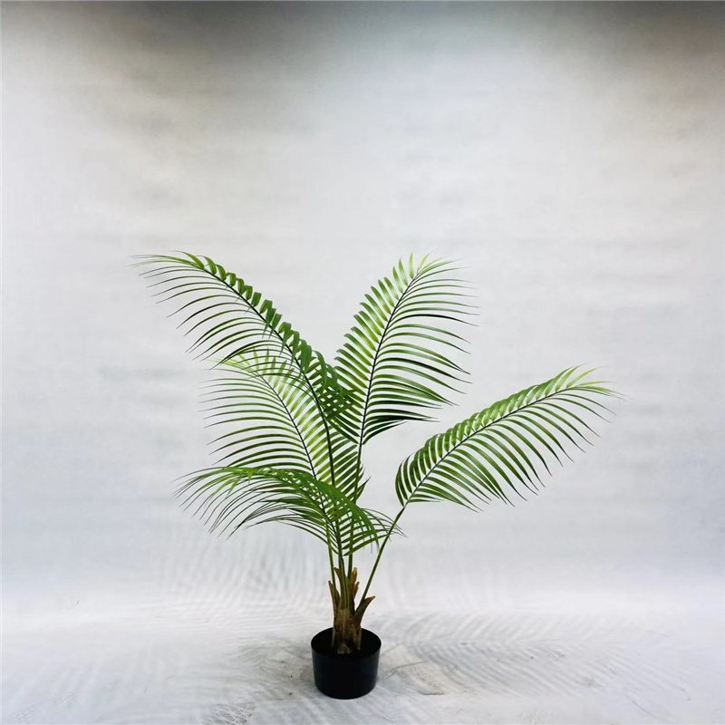 Newest decorative artificial green plant artificial new palm tree plant home decoration