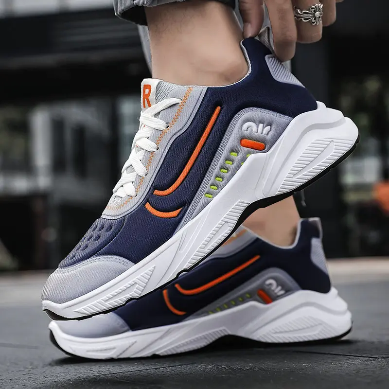latest model fashion trendy men running sport shoes men sneakers casual shoes