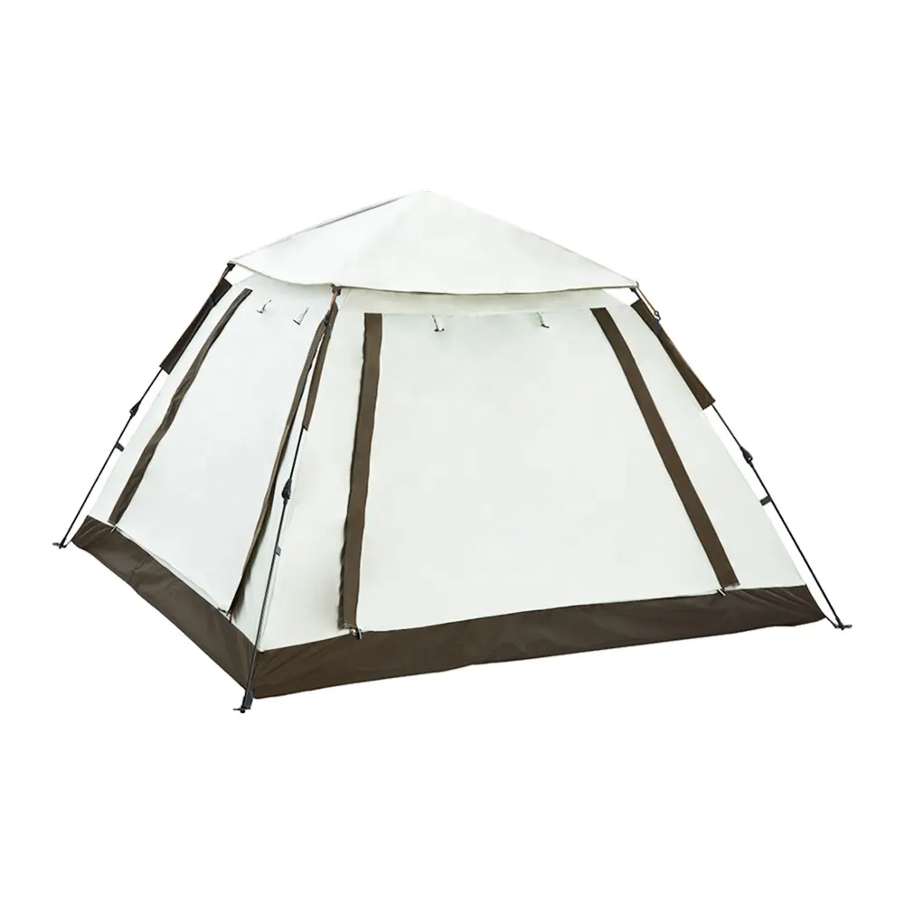LIFE ART אוטומטי בד בצפיפות גבוהה אוהל חיצוני קמפינג חיצוני אוהל משפחתי לפיקניקים