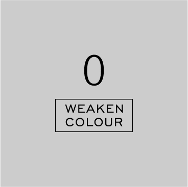 Weaken colour