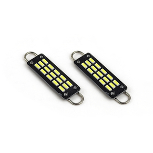 Evitek หลอดไฟ LED T20 T10กระดานดำสำหรับรถยนต์ขนาด4014 44มม. หลอดไฟ LED แคนบัส LED 12SMD LED สำหรับรถยนต์12V - Product Image 5