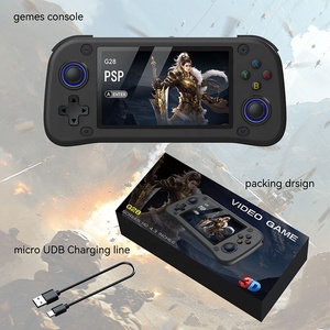 4.3นิ้ว64GB PSP คอนโซลเกมอาร์เคดมือถือเครื่องเล่นคลาสสิคย้อนยุคสำหรับ PSP รองรับ Wi-Fi PS1 HD เอาต์พุตวิดีโอคอนโซล