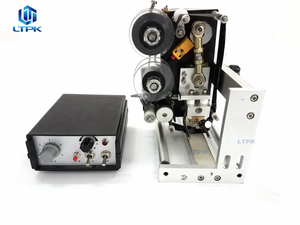Producción de sellos en caliente eléctrica automática Fecha de caducidad Número de lote Máquina de codificación de impresión Impresora de cinta de color Codificador de Fecha - Product Image 2