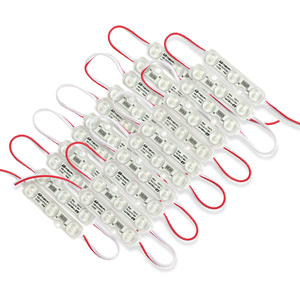 100Pcs Pack 1.2W 6500K White Light <strong>LED</strong> Modules <strong>12V</strong> DC 100Lm for Advertising Light Box 3030smd With Lens - Product Image 3