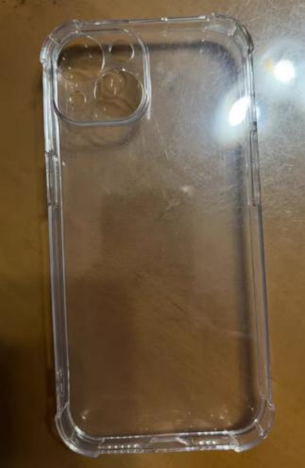 Transparent airbag anti-chute pas jaune