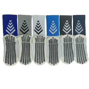 Manufacturer of Custom Logo <strong>Socks</strong> with 360&deg; Silicone Grip 48h Virtual Sample Minimum Order of 50 Pairs for Spring Season - Product Image 3
