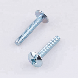 Bu lông chất lượng cao đầy đủ ren mạ kẽm vuông hốc rãnh thép carbon Giàn đầu ô đầu máy Bolt M6 M8 - Product Image 2