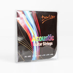 Cuerdas acústicas coloridas para guitarra, conjunto de 6 cuerdas, venta al por mayor - Product Image 3