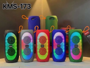 KIMISO KMS-173 Aux ลำโพงรุ่นใหม่และส่วนตัวแบบพกพา3นิ้ว Rgb ไฟ Led ลำโพง Usb ยาวเวลาทำงาน Tf ลำโพง - Product Image 4