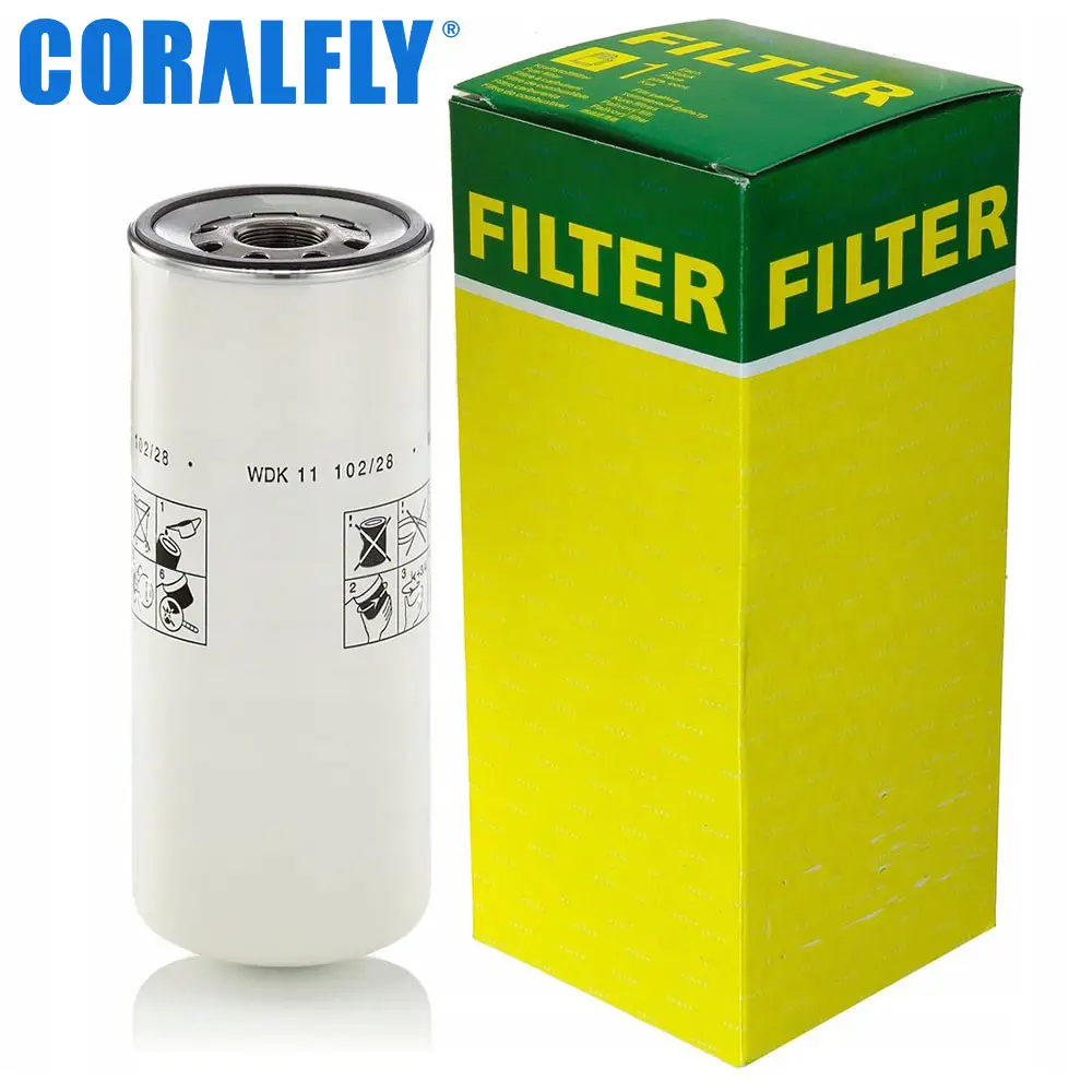 Filtro de combustível para caminhão, filtro de combustível para caminhão wk842 wdk11102/28 wk1060/5x, para filtros mann