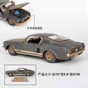 Maisto Ford 1967 Old Car <strong>Toy</strong> Collection Sports Car 1:24 Simulation Alloy Car Model Diecast <strong>Toy</strong> Vehicles