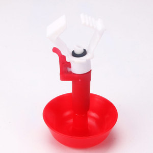 Trang Trại Gia Cầm Sử Dụng Tự Động Gia Cầm Gà Chim Cút Nước Vòi Treo Cốc Màu Đỏ Người Uống - Product Image 4