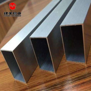 Jianmei Extruded אלומיניום תיבת כיכר אלומיניום פרופיל סעיף צינור יצרן