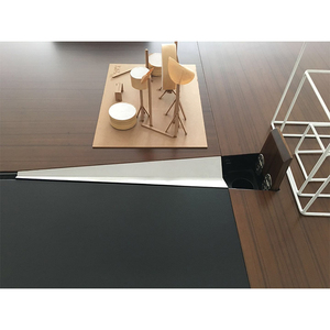 KALN Contemporary Modern Solid Wood Writing Office <strong>Computer</strong> Desk Green Material for Manager CEO Supervisor - Product Image 2