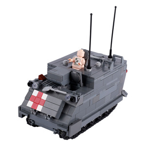 Mini US Military Armored tank Car Rescue <strong>Command</strong> Vehicle Figures Soldiers Weapon Small Particle Building <strong>Block</strong> Bricks Game Toys