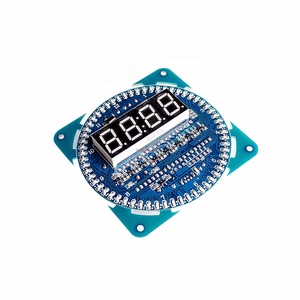 Marchio originale DS1302 modulo orologio con Display a LED rotante orologio elettronico con Display a temperatura e allarme - Product Image 2