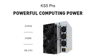خوارزمية bitmen antmin5 Pro 21T KHeavyHash خوارزمية ASIC Miner KASPA Mining KS5 KS520T KS3 KS7 Kas - Product Image 4