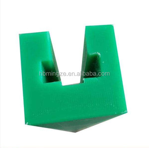 Tira de desgaste CNC personalizada, guía lineal de precisión, riel de guía de máquina HDPE uhmw con acero inoxidable sin acero - Product Image 3