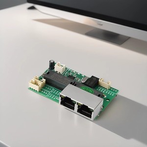OEM MINI 5-Port 100Mbps อีเธอร์เน็ตสวิตช์โมดูลสวิตช์ตัวแยกเครือข่าย PCB