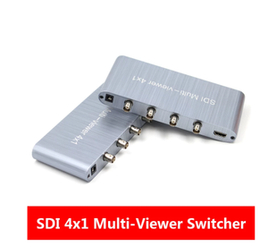 Stok yeterli stok SDI 4X1 HDMI çok görüntüleyici HDMI dört ekran gerçek zamanlı HDMI dikişsiz Switcher ile Multiviewer 1080p HD IR SDI anahtarı - Product Image 2