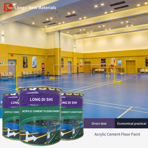 Sơn Epoxy Acrylic gốc nước sơn sàn xi măng cho nhà xưởng gia đình trong nhà và ngoài trời sơn sàn hồ bơi bền - Product Image 5