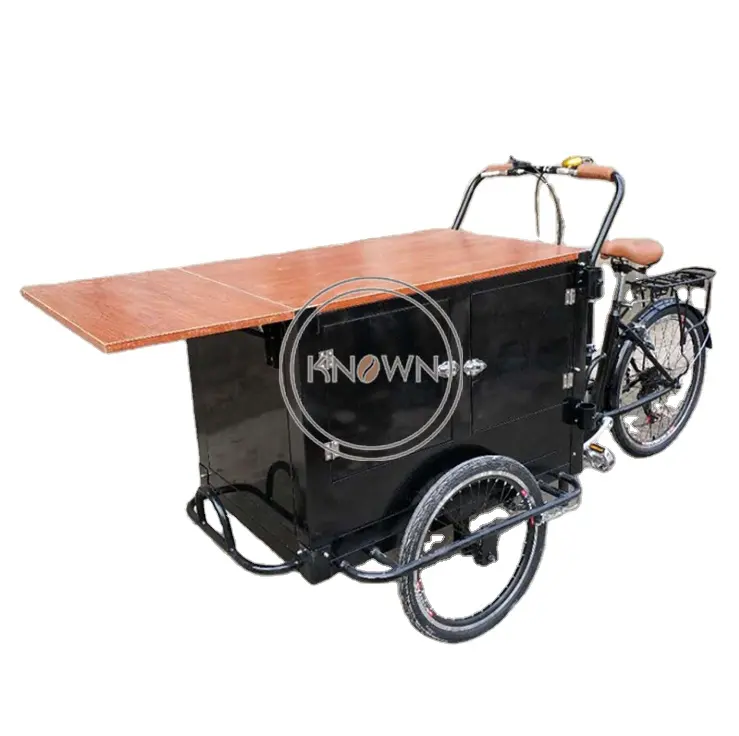OEM Педальный Электрический грузовой трехколесный велосипед с сертификацией CE, взрослый грузовой велосипед для продажи кофейных закусок