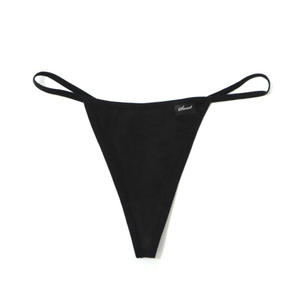 Logotipo personalizado Sexy Bikini Thongs Low-rise Thongs Calcinhas Algodão Roupa Interior das Mulheres Com Cintura Elástica