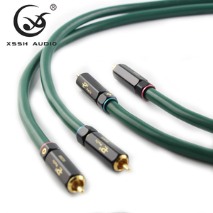 Cable de extensión de Audio YIVO OEM ODM, carcasa de PVC de calidad de estudio DIY, 9mm de diámetro Cable de señal HIFI Aux RCA, Cable para amplificador, Subwoofer - Product Image 6