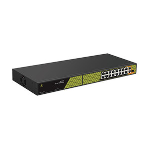 Monitor CCTV Sistema DE SEGURIDAD 15 100Mbps 1 GE PoE 2 GE Uplink 1 SFP 300W Conmutador PoE para red interior - Product Image 5
