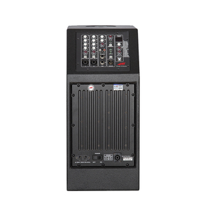 El sistema combinado de altavoces de audio activo de alta potencia profesional incluye 2 Subwoofer y 2 arreglos delgados con DSP