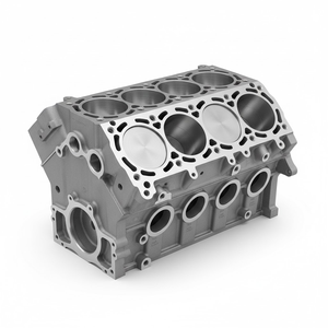 Tùy chỉnh khối động cơ nhà ở chính xác CNC phay phần khối động cơ nhà ở gia công CNC - Product Image 1